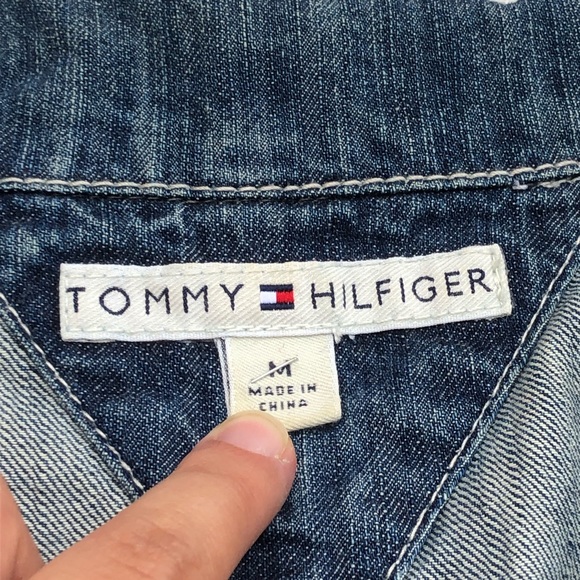 Vintage Tommy Hilfiger Denim Vest - Picture 2 of 3